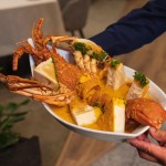 Lagosta Lámoricaine com arroz manteiga